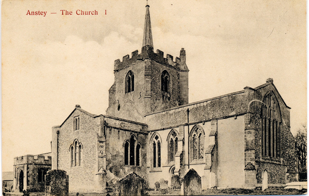 Hertfordshire Genealogy Places St Anstey